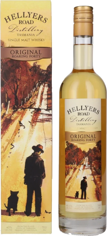 Viski Hellyers Road Original Tasmania single malt + GB 0,7 l