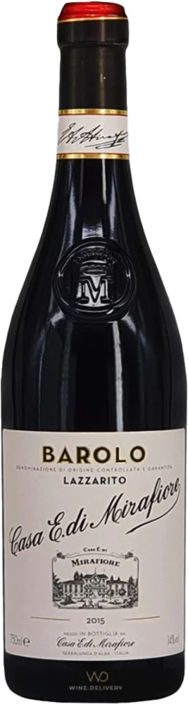 Vino Lazzarito Barolo DOCG 2014 Casa E. di Mirafiore dal 1858 0,75 l