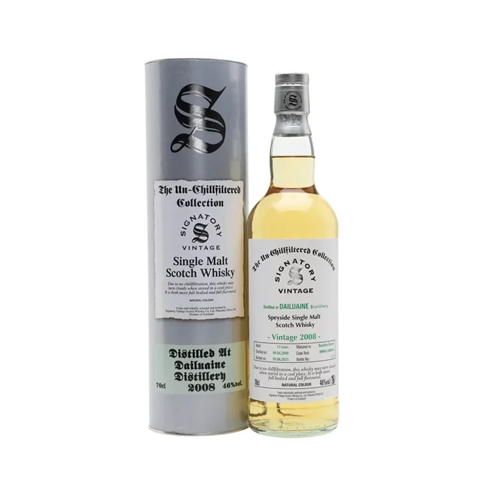 Škotski viski Signatory Vintage Single Malt Dailuaine 2008 + GB 0,7 l