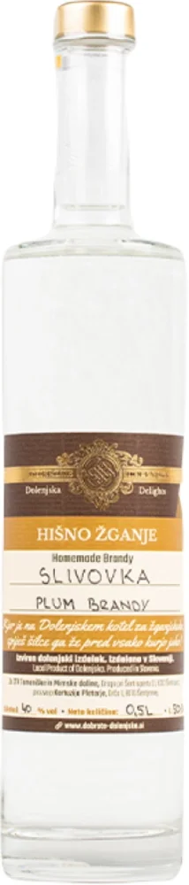 Plum brandy Dobrote Dolenjske 0,5 l
