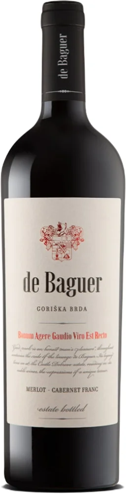 Wine Merlot - Cabernet Franc de Baguer 2018 Klet Brda 0,75 l