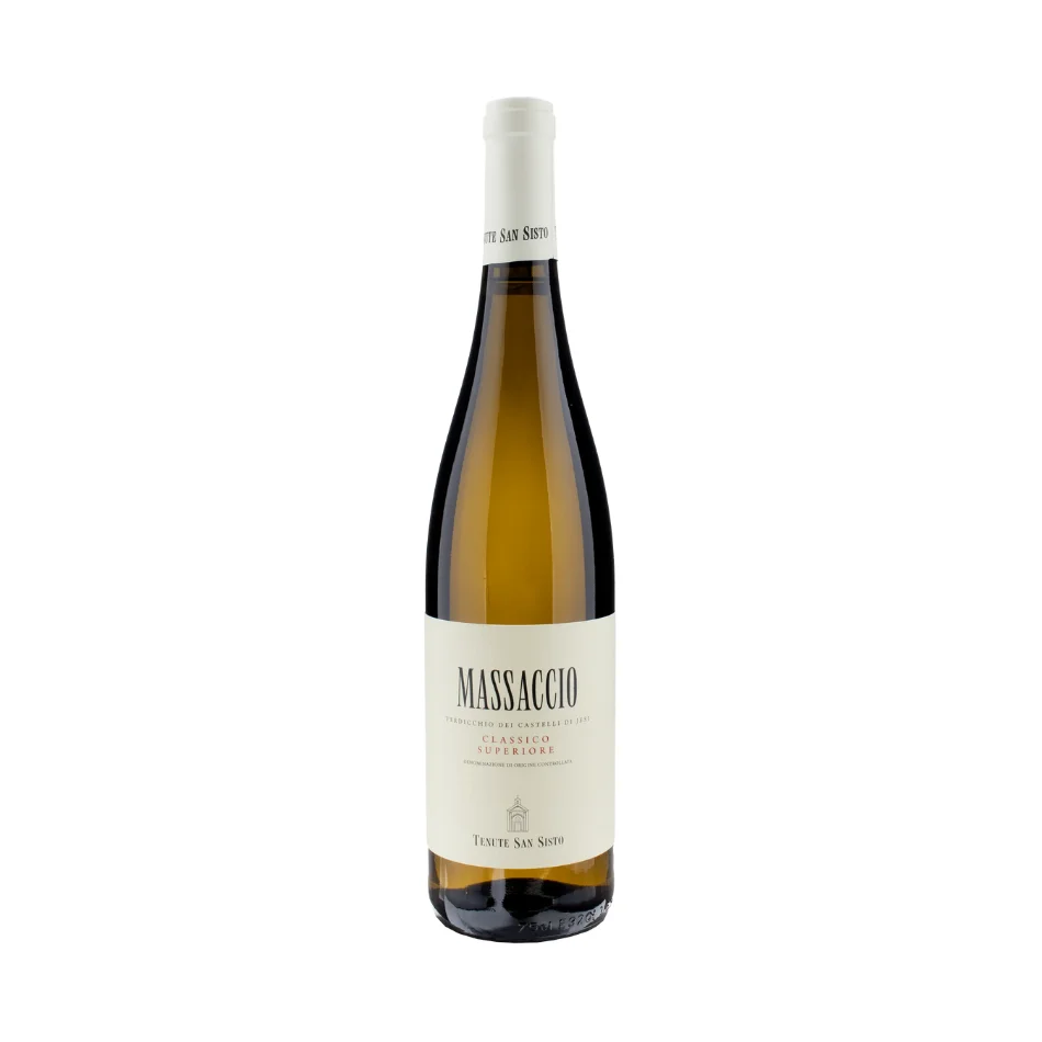 Vino Verdicchio dei castelli di Jesi Superiore Massaccio DOC 2023 San Sisto 0,75 l