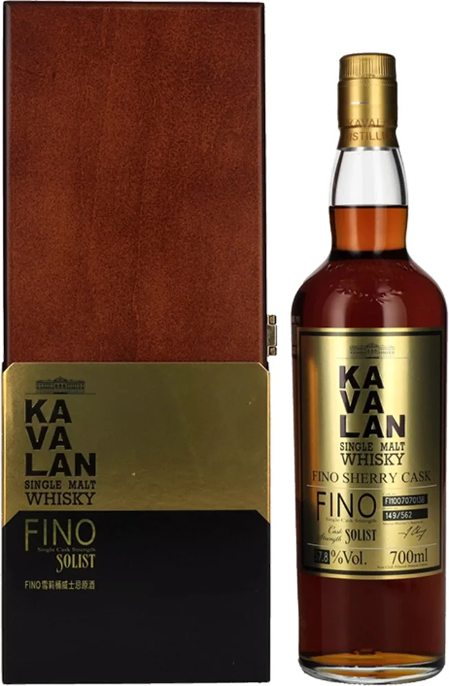 Tajvanski viski Solist FINO Sherry cask Kavalan + GB 0,7 l