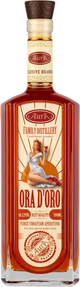 Bitter Aperitivo Ora D Oro Aura 0,7 l