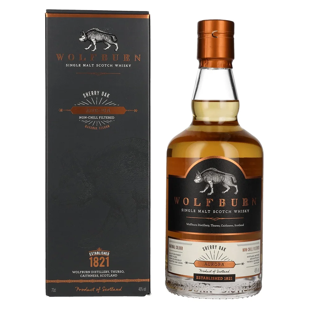 Škotski viski Wolfburn Aurora + GB 0,7 l