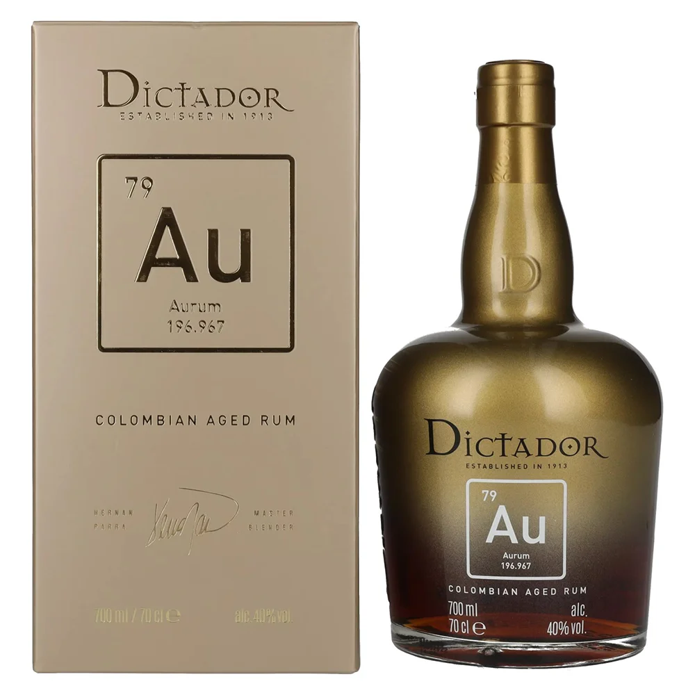 Rum Dictador X.O. AURUM + GB 0,7 l