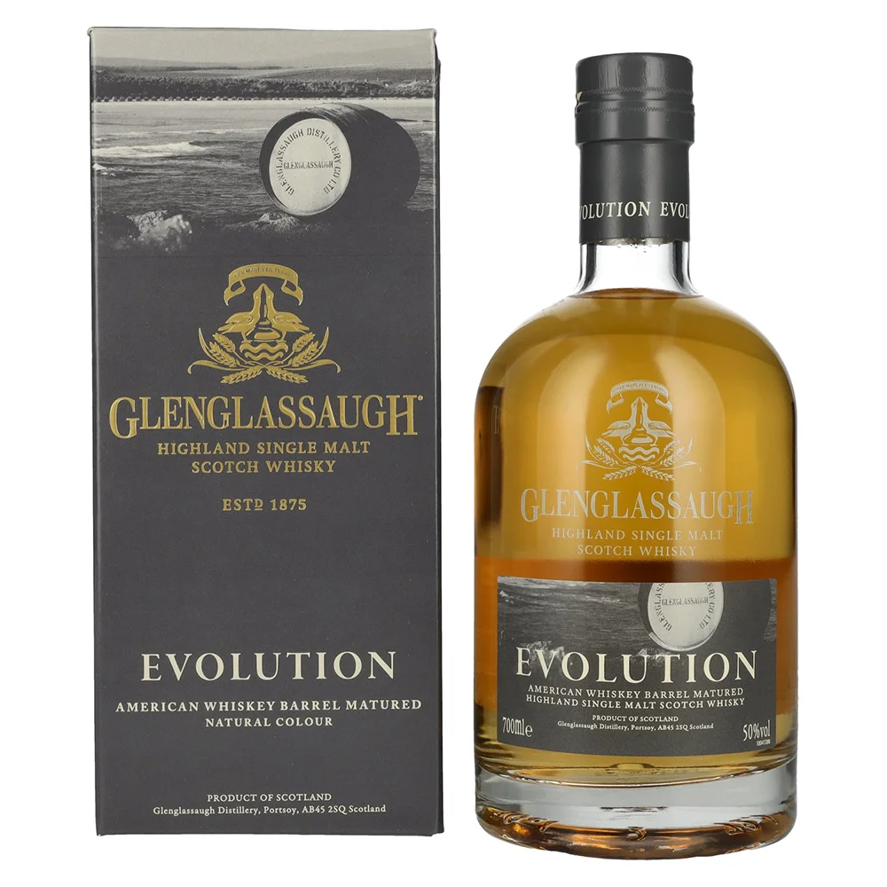 Škotski viski Glenglassaugh Evolution Single Malt + GB 0,7 l