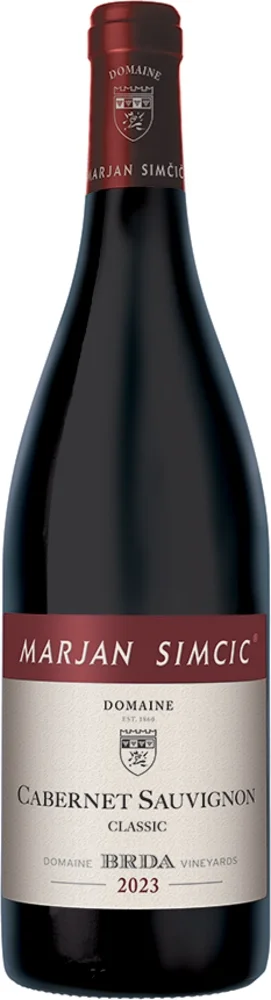 Vino Cabernet Sauvignon Marjan Simčič 0,75 l