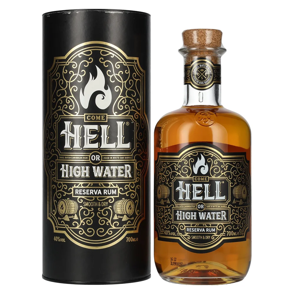 Rum Hell or High Water Reserva + GB 0,7 l