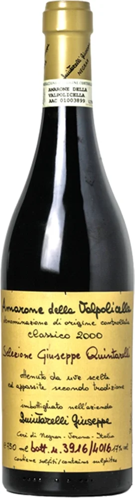 Vino Amarone della Valpolicella Classico DOCG 2000 Giuseppe Quintarelli 0,75 l