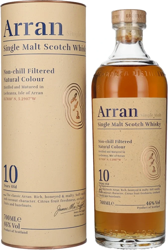 Scotch whisky Arran Single Malt PORT CASK FINISH Single Malt + GB 0,7 l