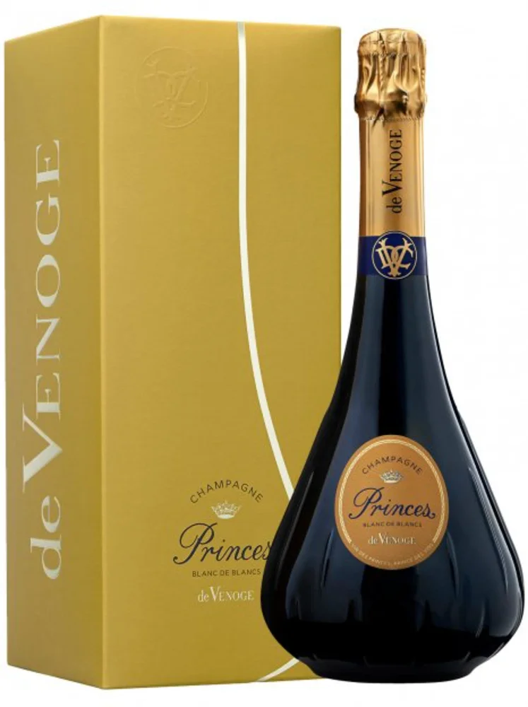 Champagne Princes Blanc De Blanc De Venoge + GB 1,5 l