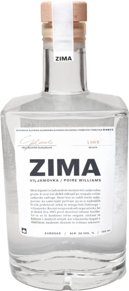 Williams pear brandy Zima 0,7 l