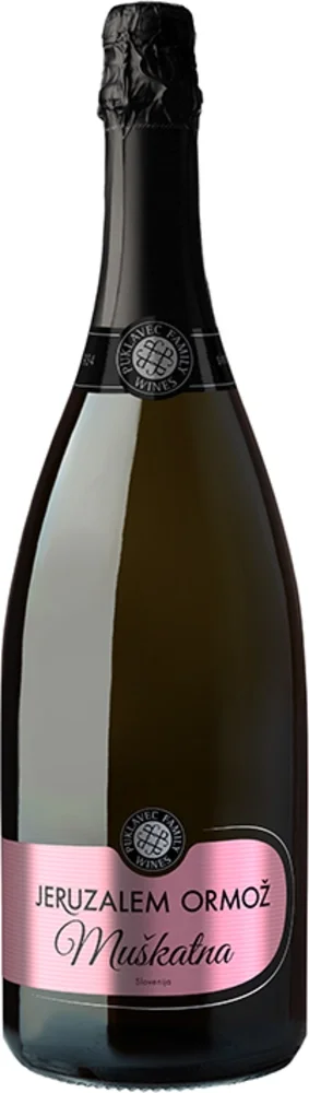 Pjenušavo vino Muškatna Demi Sec Puklavec Family Wines 6 l
