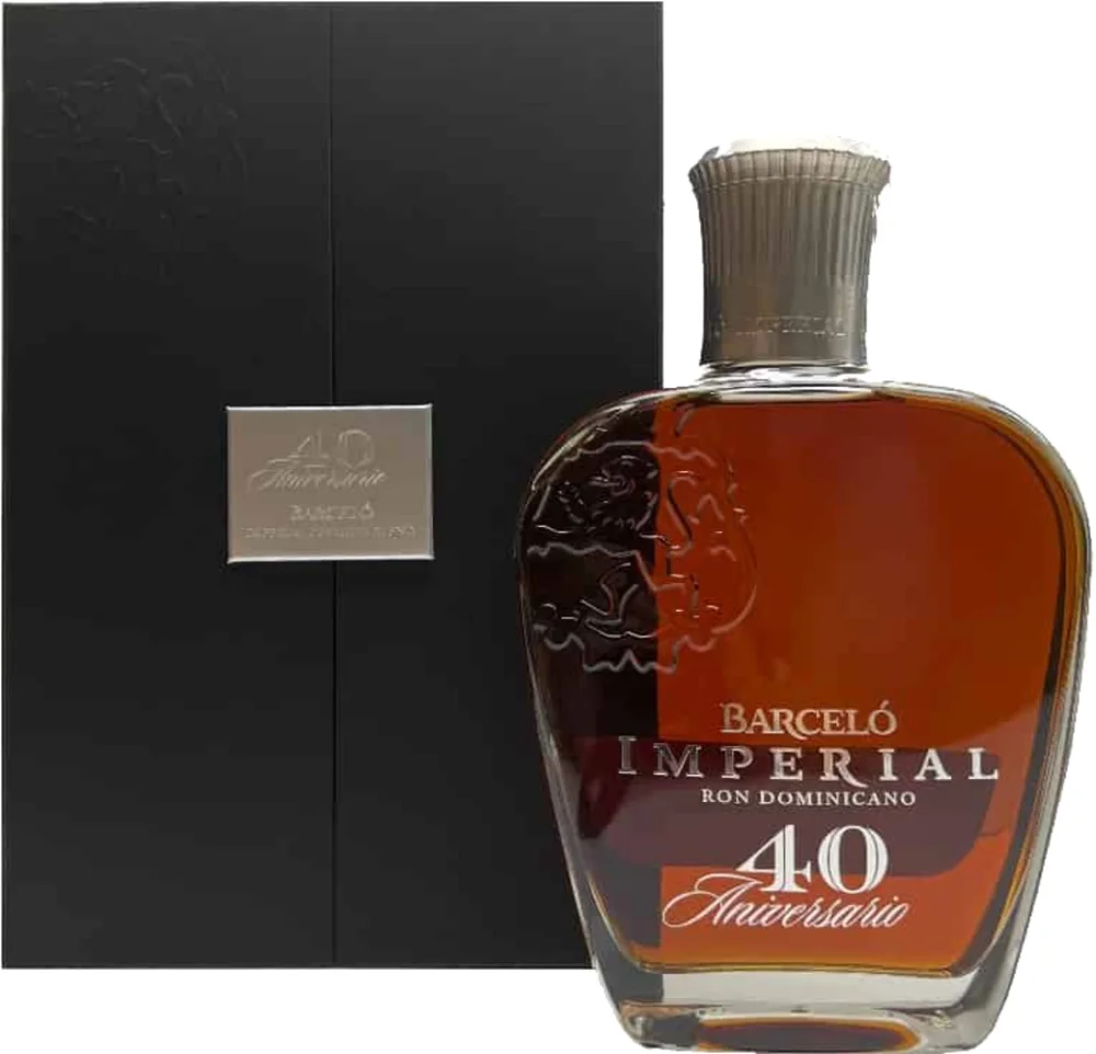 Rum Ron Barcelo Imperial Dominicano 40 Aniversario + GB 0,7 l