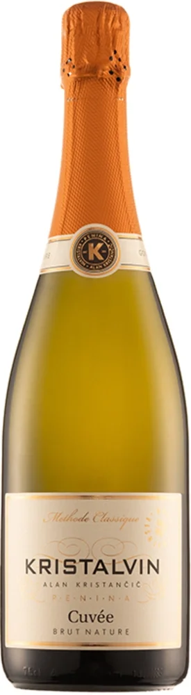 Pjenušavo vino Brut nature 2018 Kristalvin 0,75 l