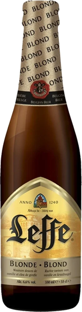 Beer Blonde light Leffe 0,33 l