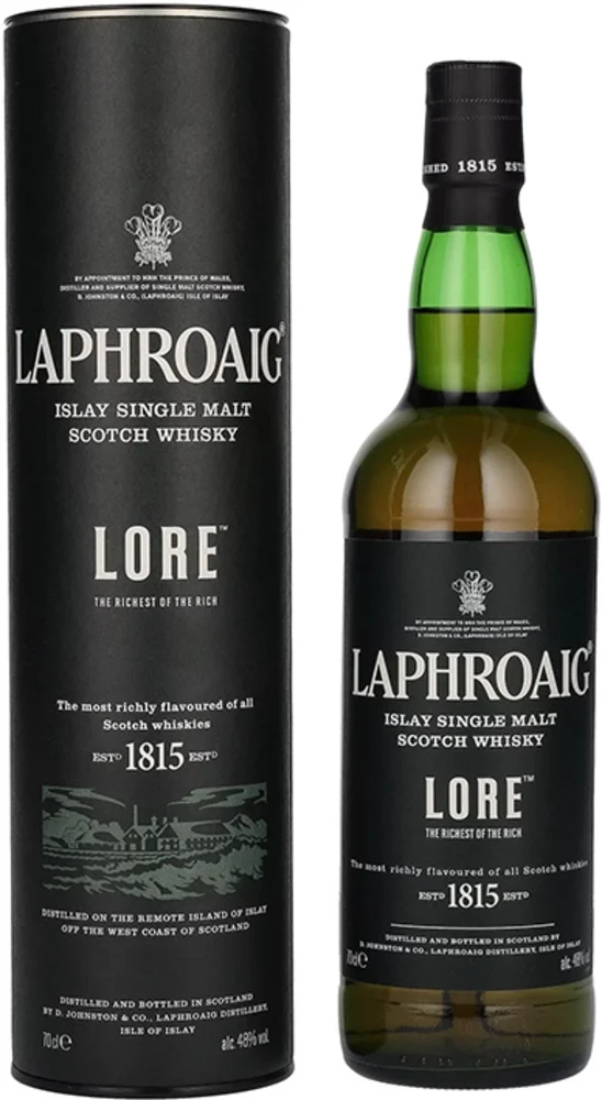 Škotski viski LAPHROAIG Lore Single Malt + GB 0,7 l
