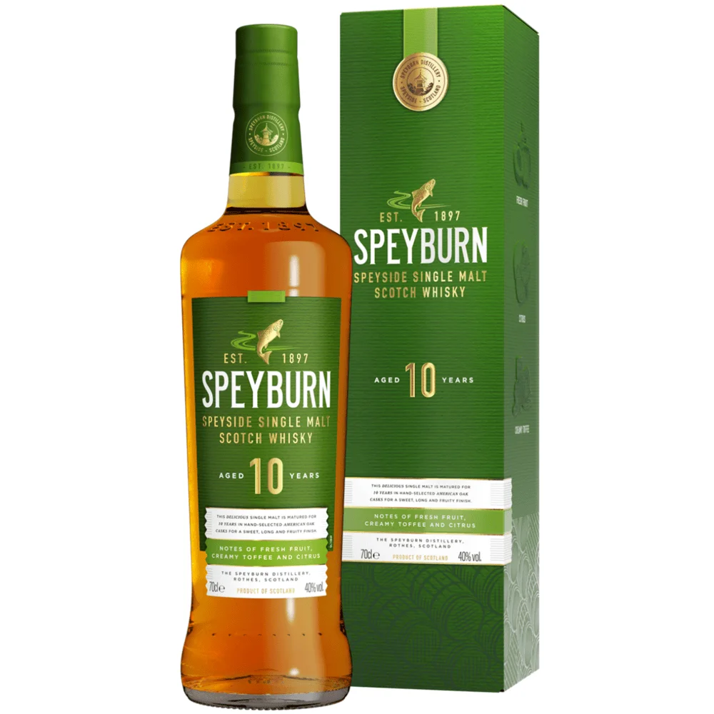 Škotski viski Speyburn 10yo Single malt + GB 0,7 l