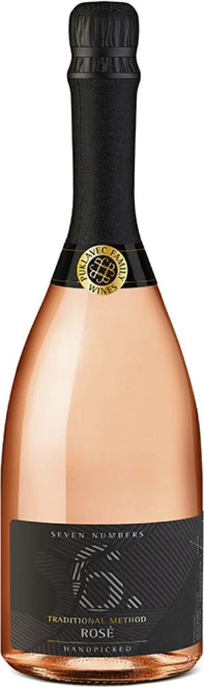 Sparkling wine Rose Brut Traditional Method Seven Numbers Puklavec Family Wines 0,75 l