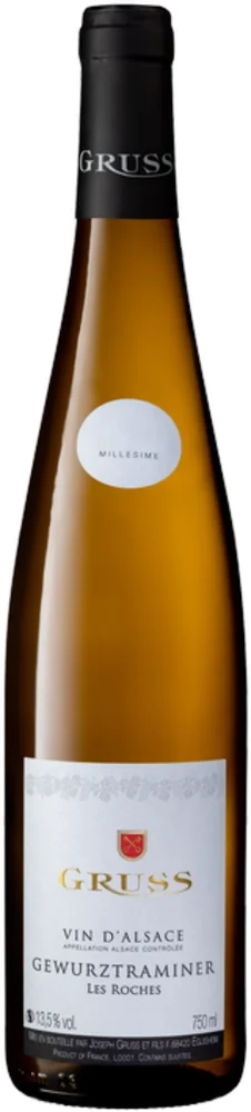 Vino Gewurztraminer Les Roches Domaine Gruss 1,5 l