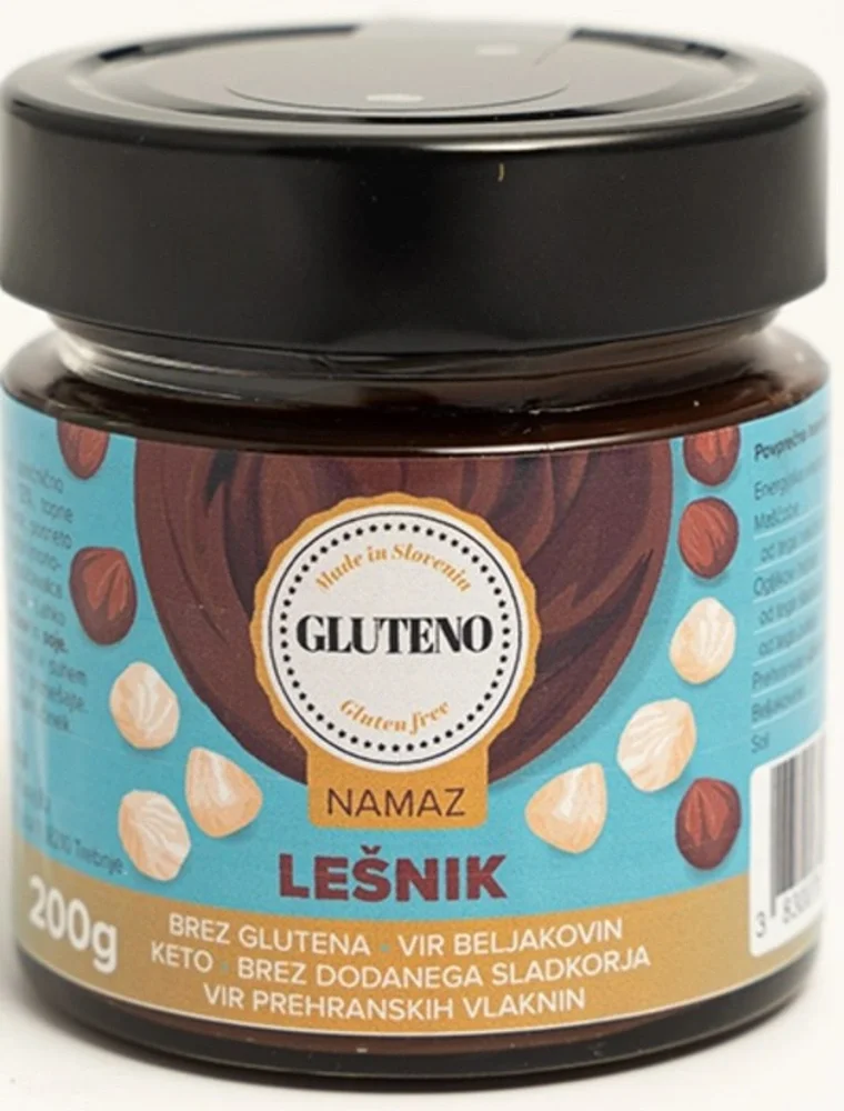 Keto namaz lešnik Gluteno 200g