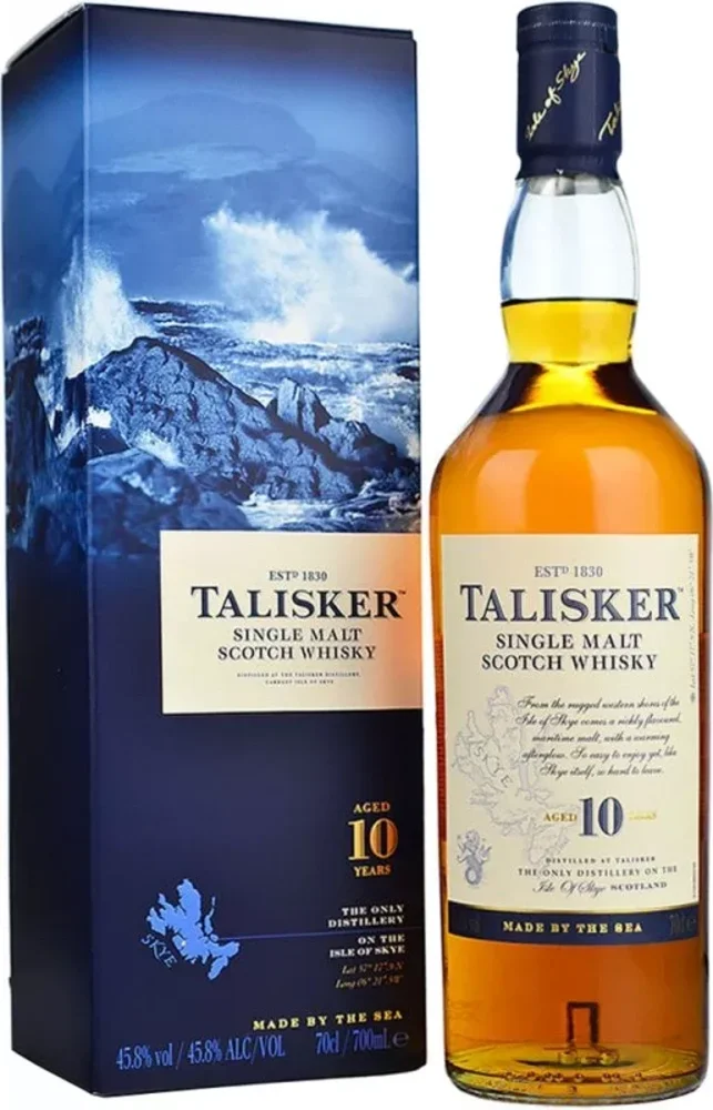 Škotski viski Talisker 10 + GB 0,7 l