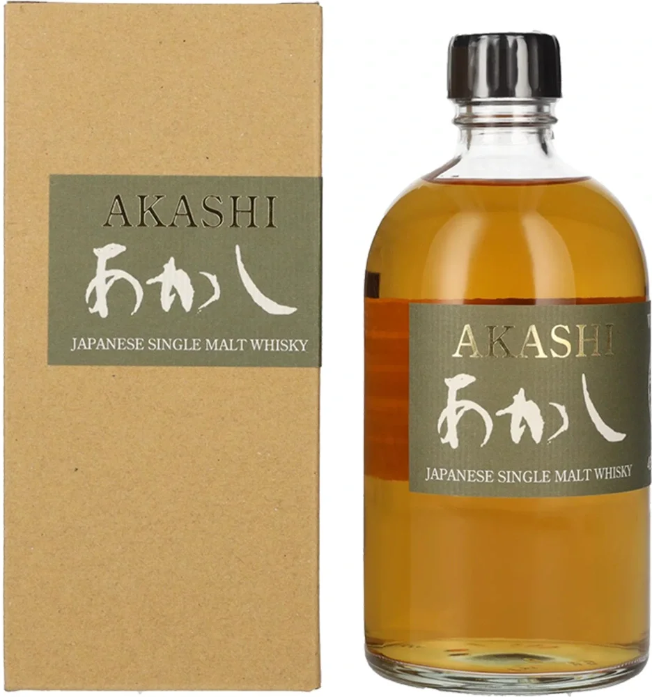 Japanski viski Akashi White Oak Single Malt + GB 0,5 l
