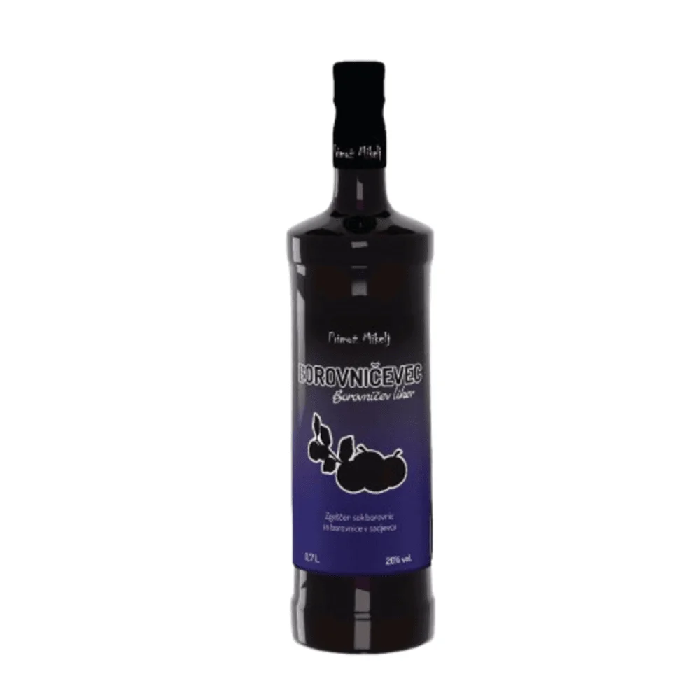 Blueberry liqueur Primož Mikelj 1 l