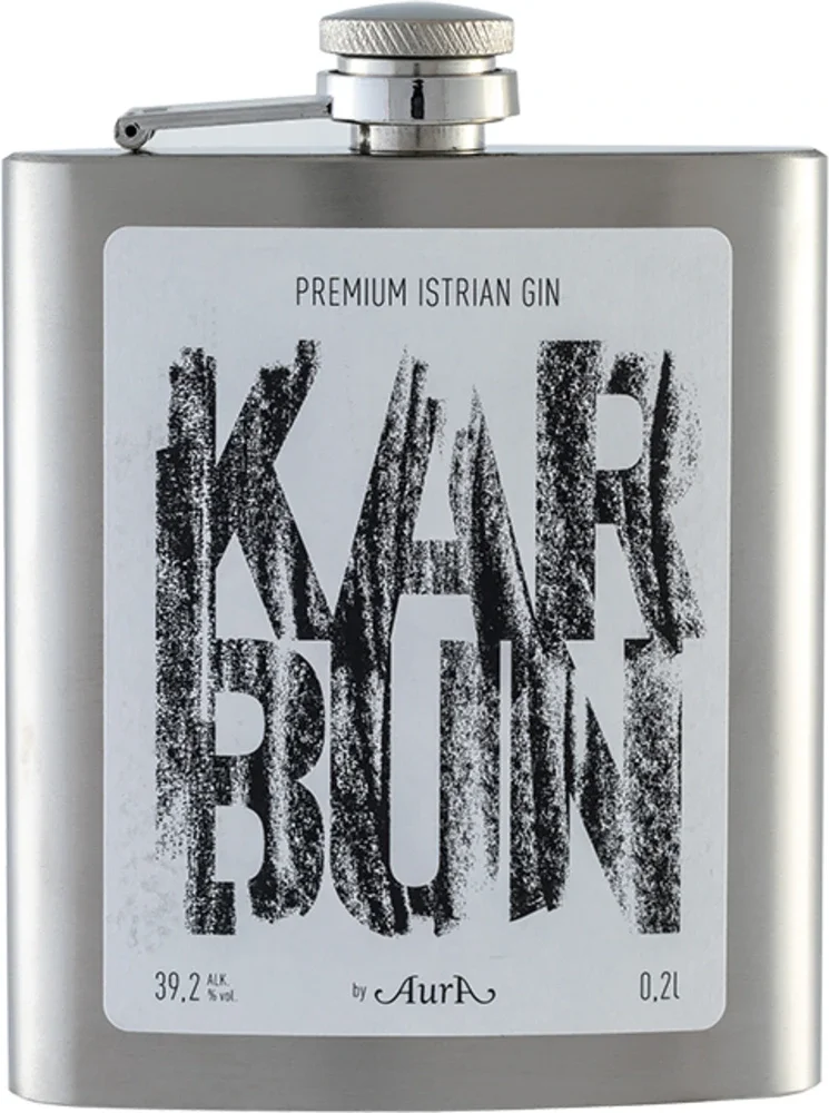 Gin Karbun Aura + flaška + GB 0,2 l