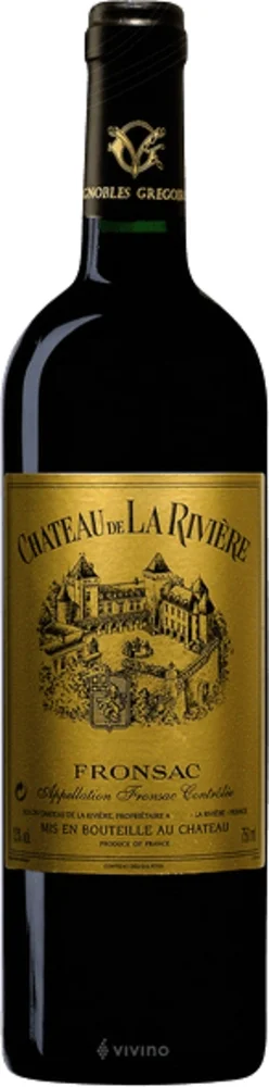 Vino Chateau de La Riviere 2016 Chateau de La Riviere 0,75 l