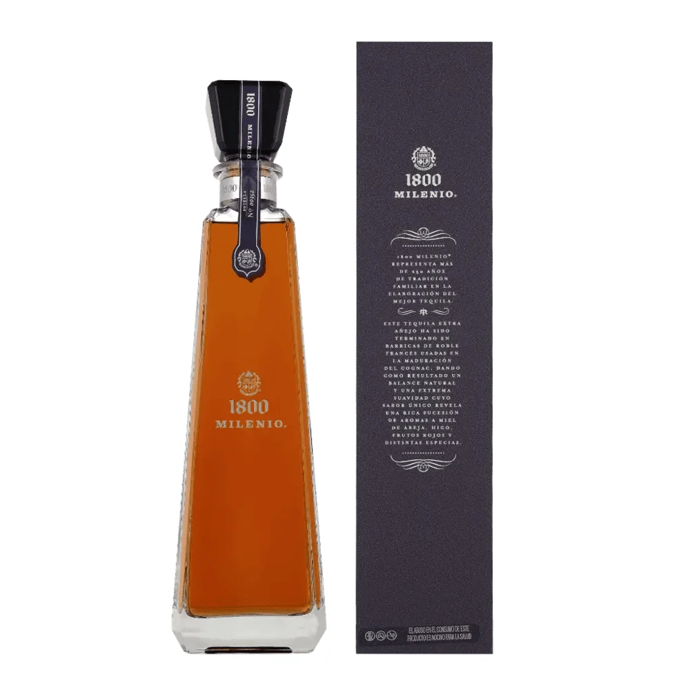 Tequila Milenio Extra Anejo 1800 Tequila + GB 0,7 l