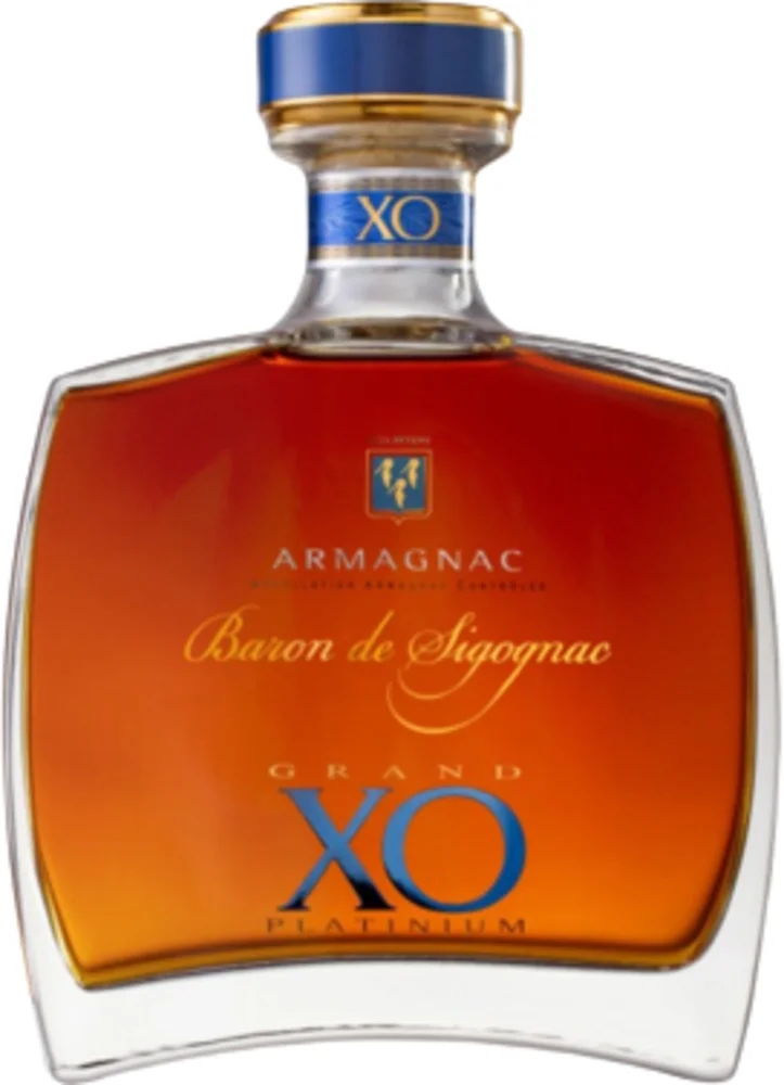 Armagnac Xo Platinum Baron de Sigognac 0,7 l