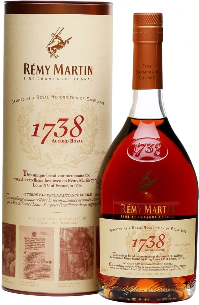 Konjak Remy Martin 1738 ACCORD ROYAL + GB 0,7 l