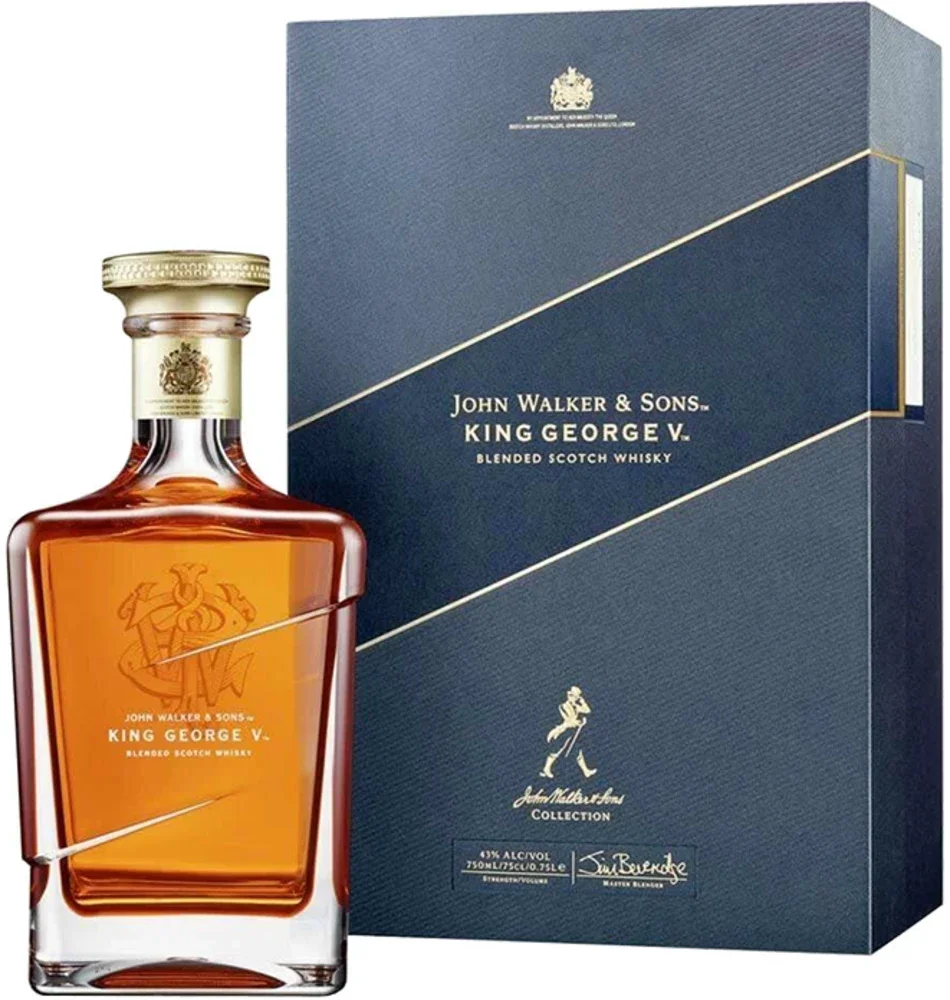Škotski viski Johnnie Walker & Sons King George V Blended + GB 0,7 l
