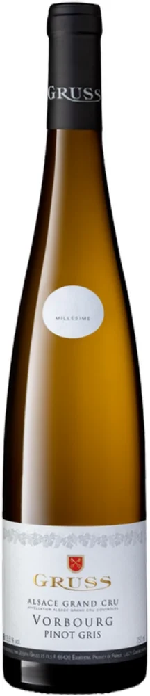 Vino Pinot Gris Grand cru Vorbourg Domaine Gruss 0,75 l