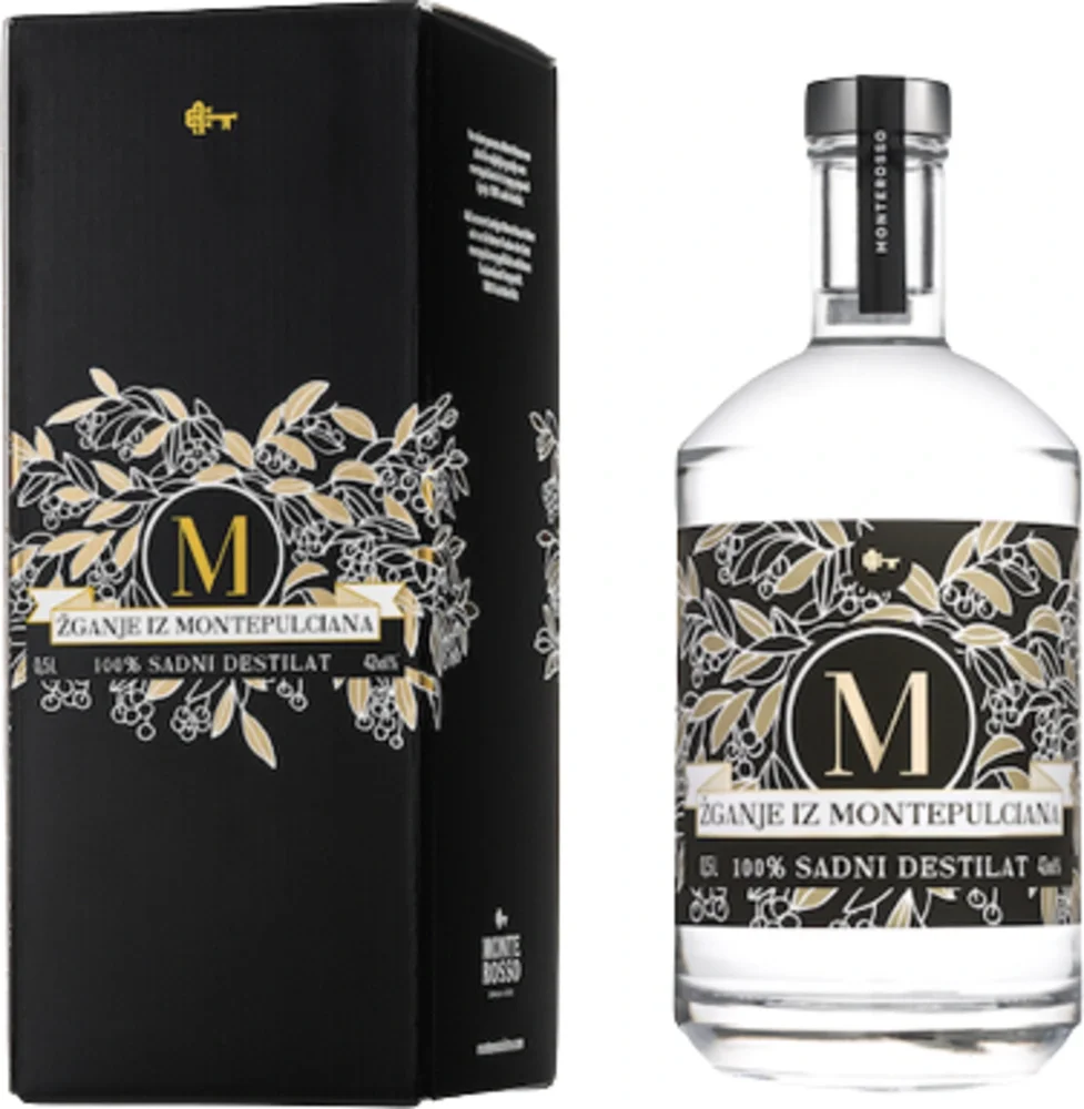 Voćna rakija iz grozdja montepulciano Monterosso + GB 0,5 l