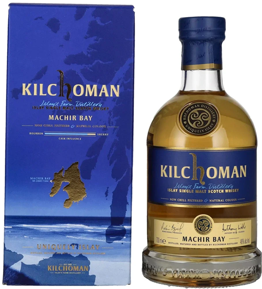 Škotski viski Kilchoman MACHIR BAY Islay Single Malt + GB 0,7 l