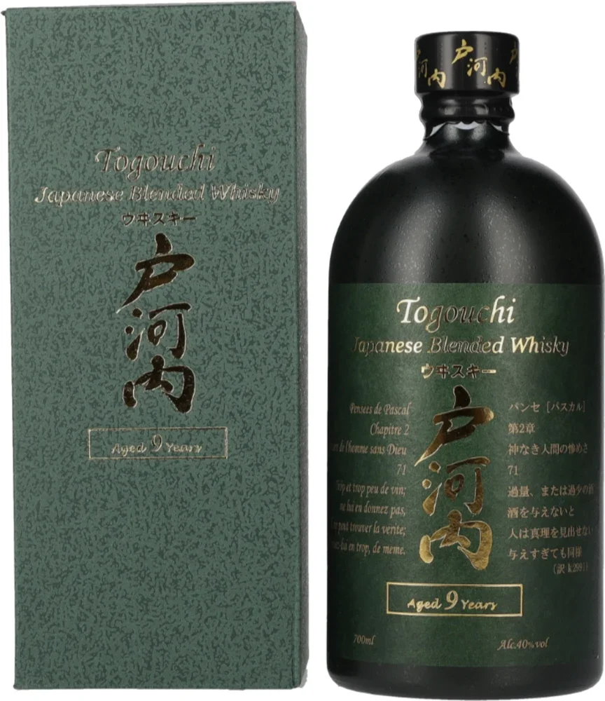 Japanski viski 9 years Blended Togouchi + GB 0,7 l