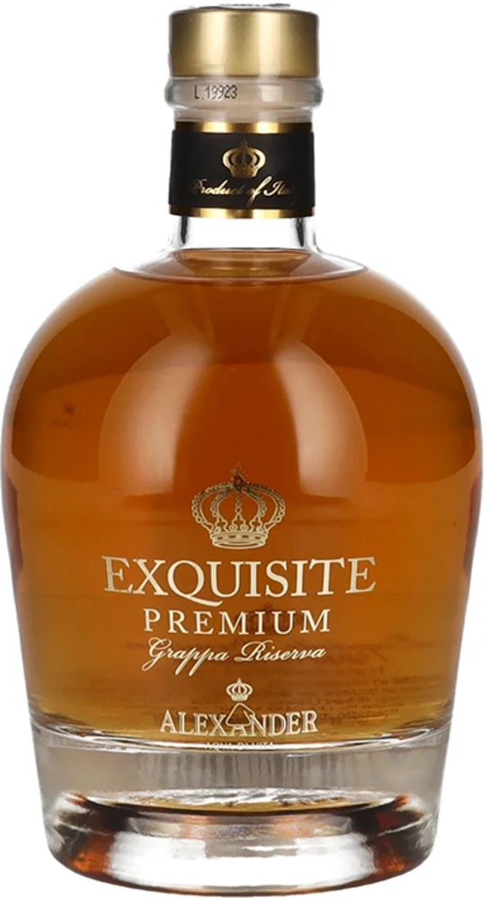 Fruit brandy Alexander Exquisite Premium Grappa Riserva Bottega 0,7 l
