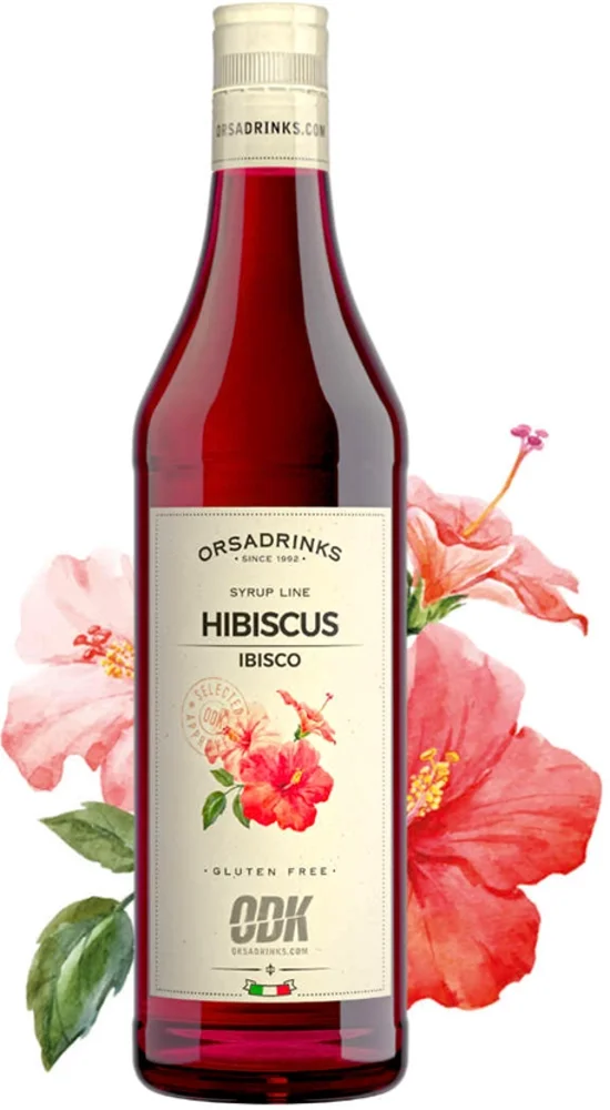 Syrup Hibiscus Orsadrinks 0,75 l