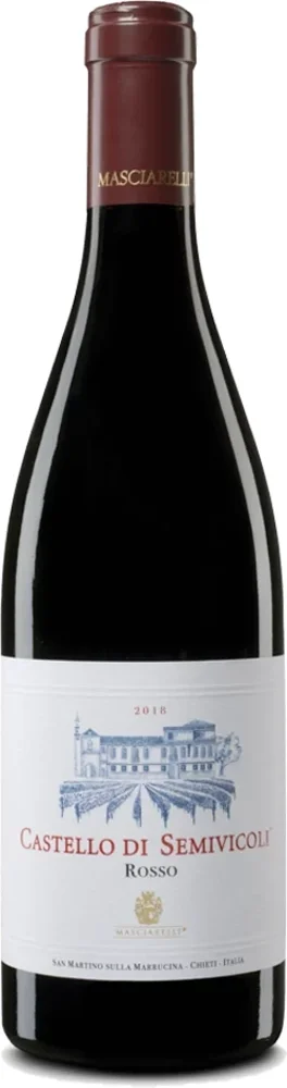 Vino Terre di Chieti Rosso Castello di Semivicoli 2018 Masciarelli 0,75 l