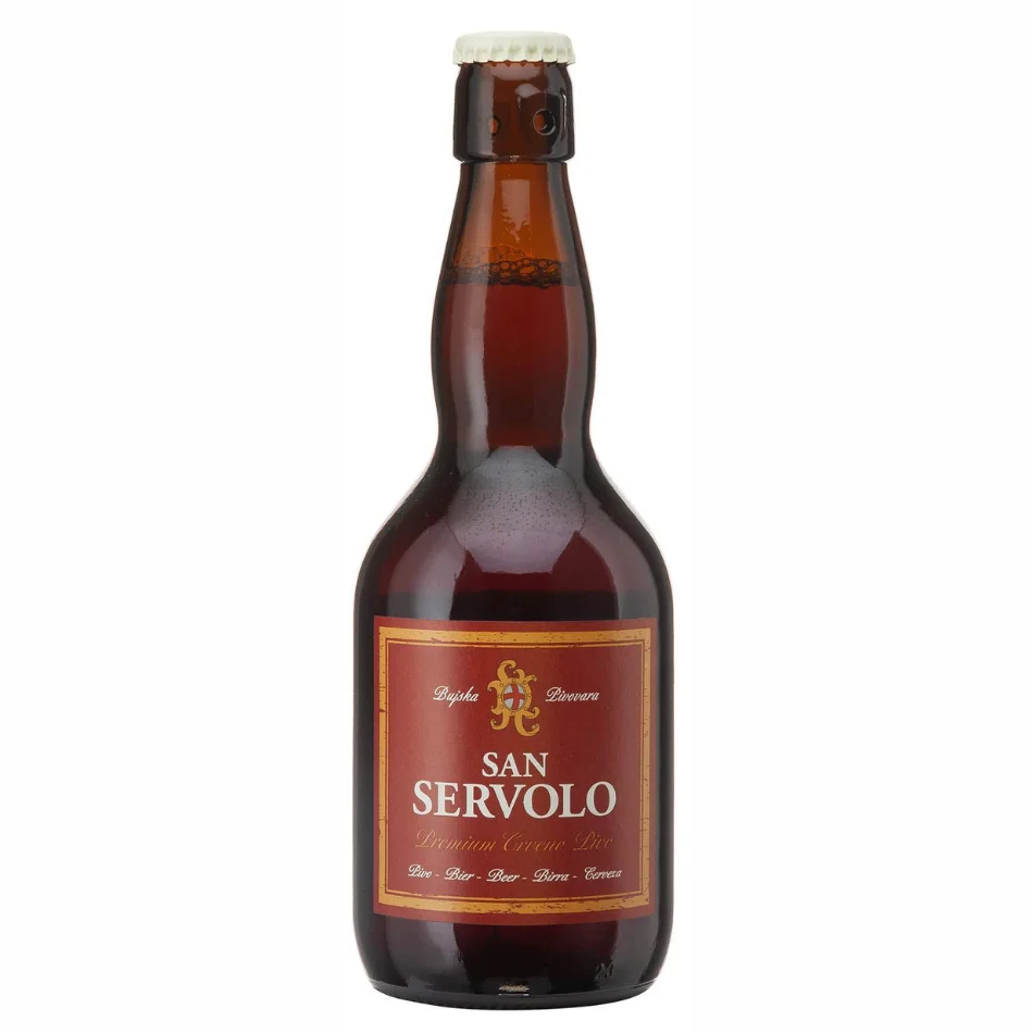 Pivo Premium Crveno San Servolo STK 0,5 l