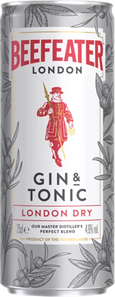 Gin Beefeater Dry Gin & Tonic Rtd 0,25 l