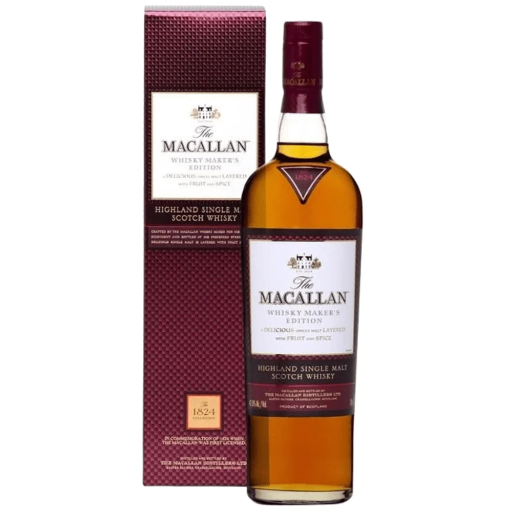 Scotch Whisky Macallan Maker's edition Single Malt + GB 0,7 l