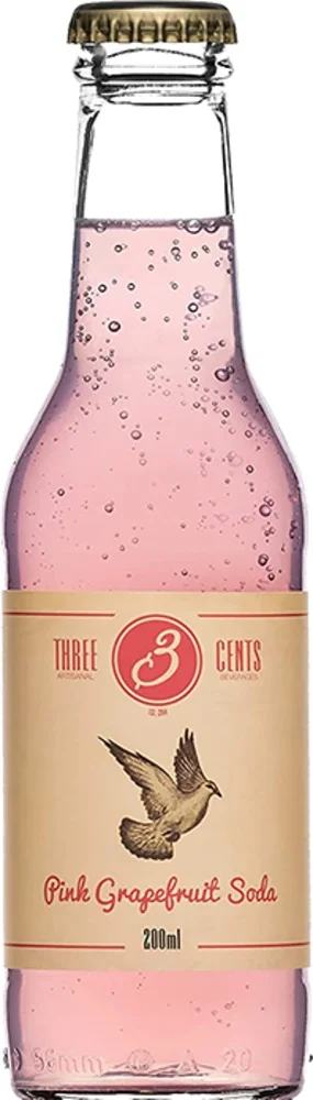 Tonic Pink Grapefruit Three Cents 0,2 l