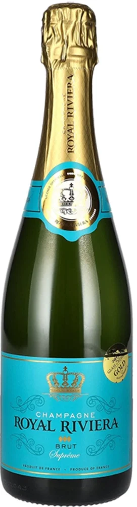 Champagne Brut Supreme Royal Riviera 0,75 l