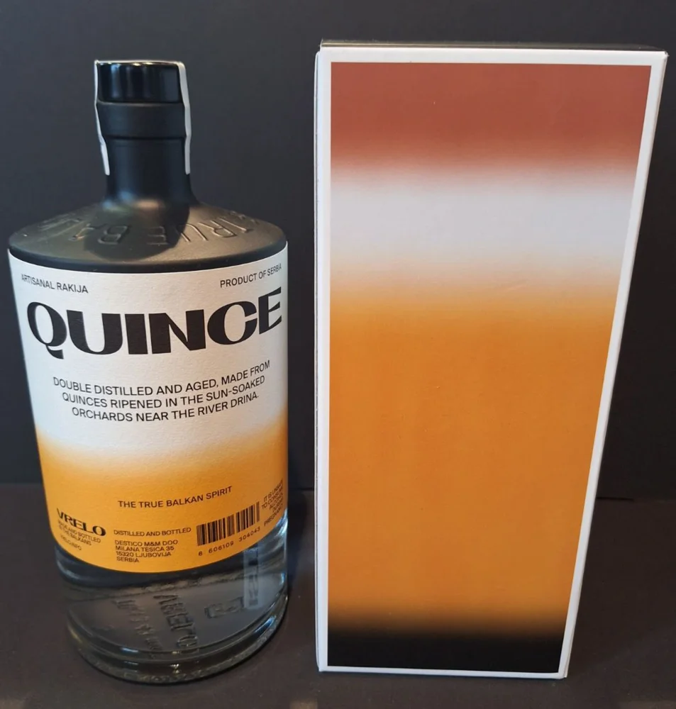 Voćna rakija Rakija Kutina (Quince) Vrelo + GB 0,7l