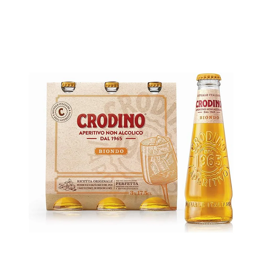 Bitter Alcohol-free Aperitivo Crodino 3x 0,175 l