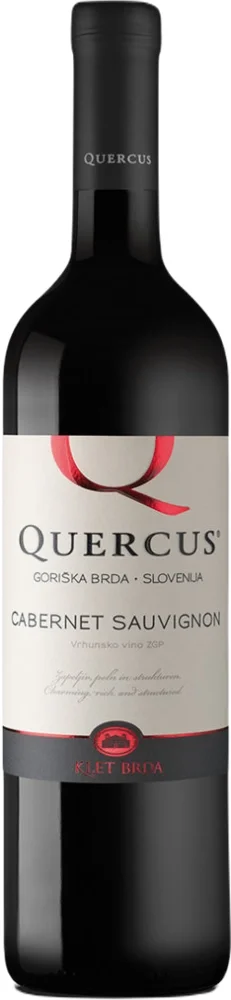 Wine Cabernet sauvignon Quercus Klet Brda 0,75 l